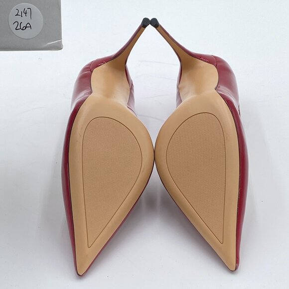 Red Patent Leather Heels - Picture 6 of 6